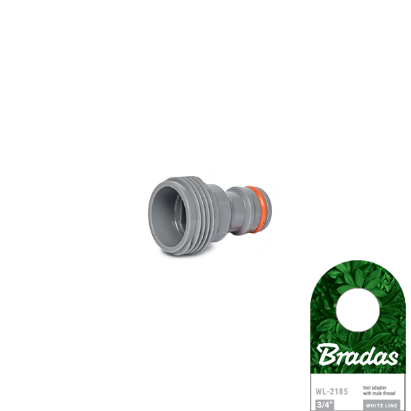 Przyłącze - gwint zewnętrzny WHITE LINE / etykieta 3/4"