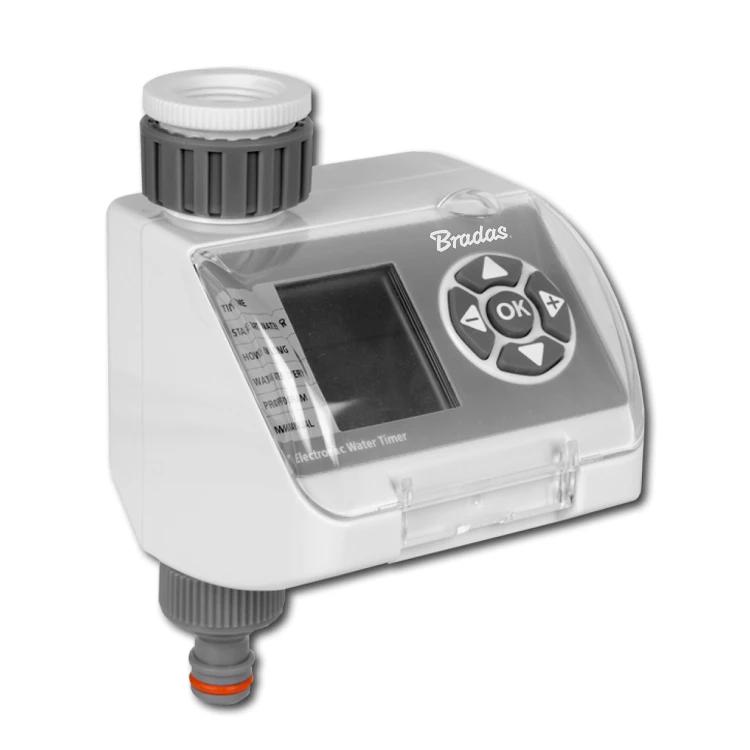 Elektroniczny sterownik nawadniania - gwint wewnętrzny WHITE LINE / 1"-3/4" / blister