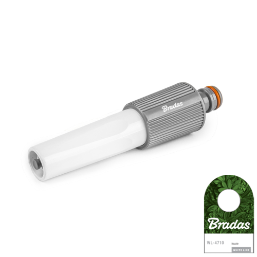 Regulowana dysza prosta WHITE LINE / etykieta