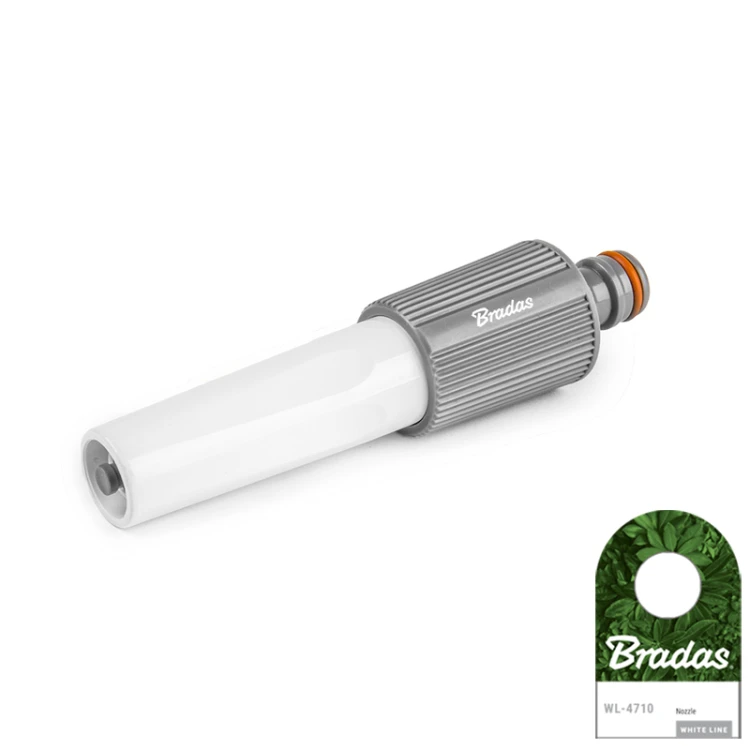 Regulowana dysza prosta WHITE LINE / etykieta
