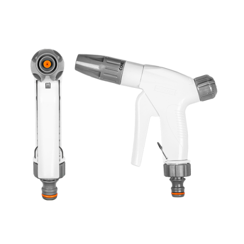 Regulowany pistolet prosty WHITE LINE etykieta
