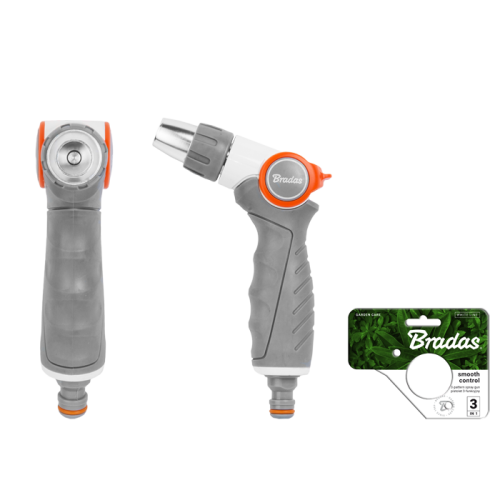 Metalowy regulowany pistolet SMOOTH CONTROL WHITE LINE / karta