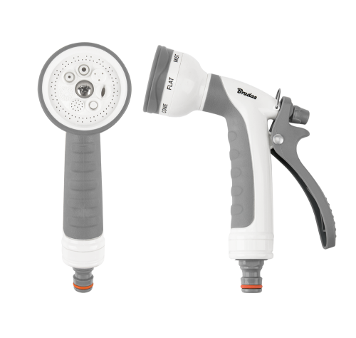 Pistolet 7-funkcyjny HANDY WHITE LINE / SOFT etykieta
