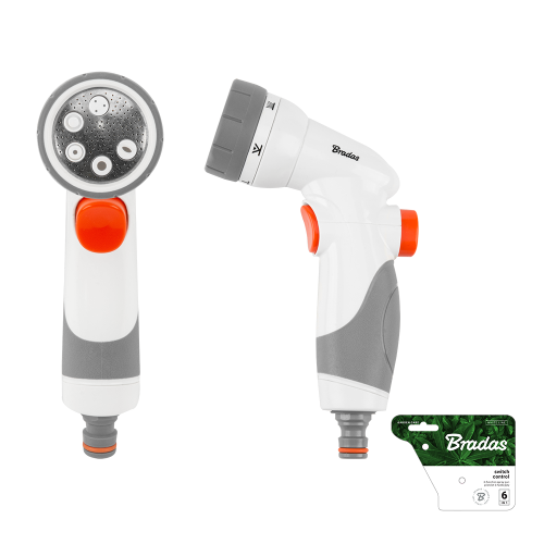 Pistolet 6-funkcyjny SWITCH CONTROL WHITE LINE / karta