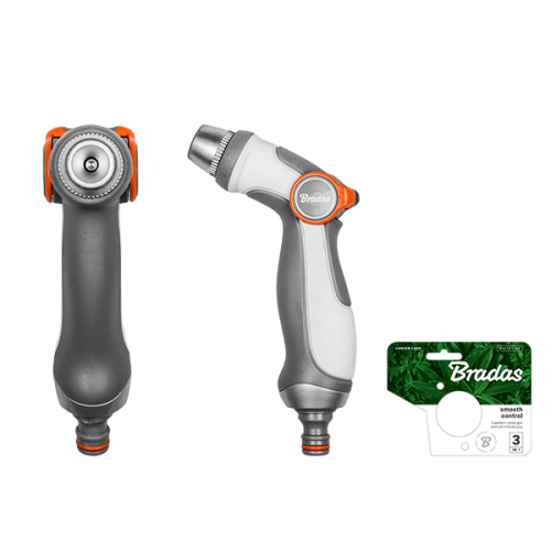 Metalowy regulowany pistolet SMOOTH CONTROL WHITE LINE / karta