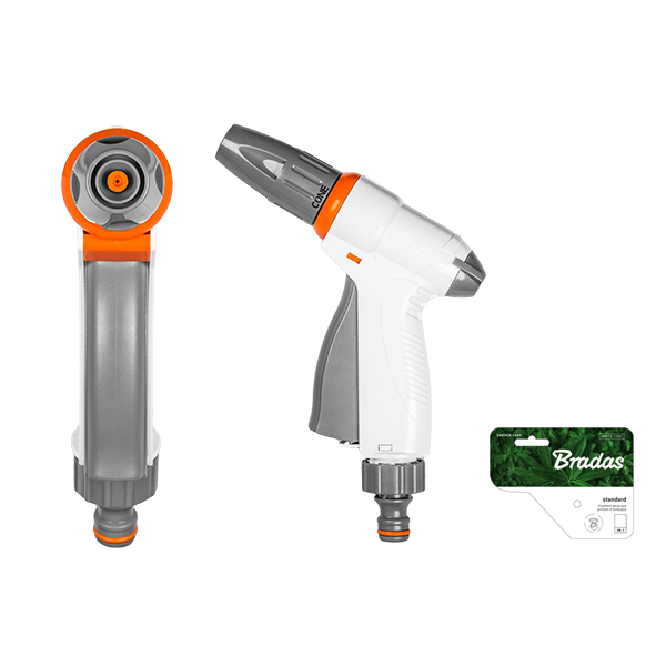 Regulowany pistolet prosty QUICK WHITE LINE karta