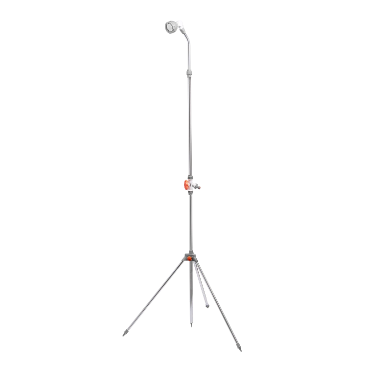 Prysznic ogrodowy z zamgławiaczem WHITE LINE / na trójnogu / 175-230cm / box