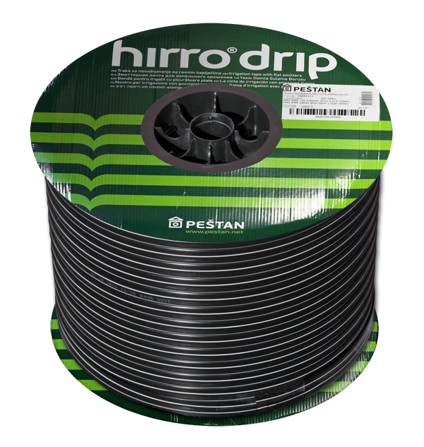Taśma kroplująca HIRRO DRIP 16mm 14mil / 2l/h / rozstaw kroplowników - 50cm / 1000m