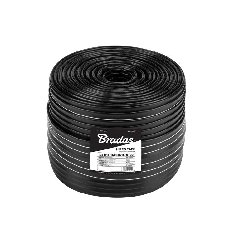 Taśma kroplująca HIRRO TAPE 16mm 8 mil / 1l/h / rozstaw kroplowników - 20cm / 100m