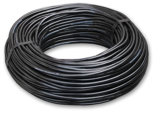 Wąż do mikrozraszaczy PCV czarny 3,5x6mm - 50m