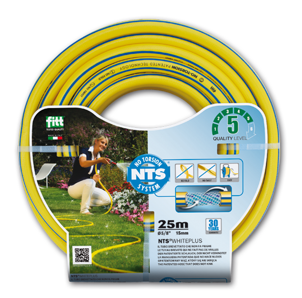 Wąż ogrodowy NTS WHITEPLUS 5/8" - 50m