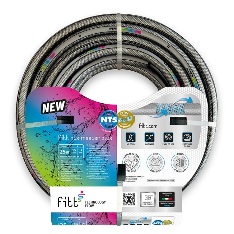 Wąż ogrodowy NTS PRO MASTER PLUS 1/2" - 20m 1/2" - 20m