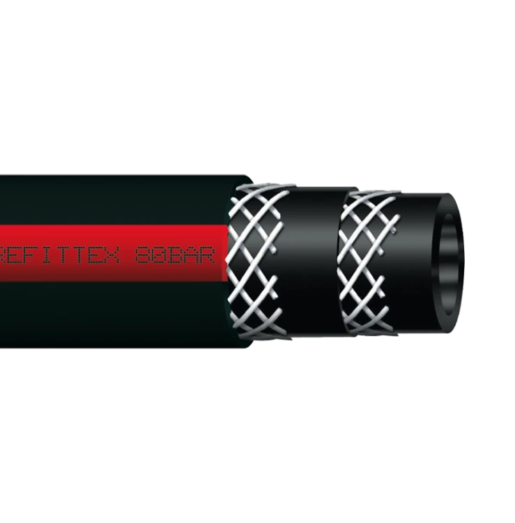 Wąż wysokiego ciśnienia REFITTEX 80BAR  8x15mm - 50m