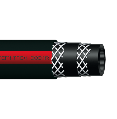 Wąż wysokiego ciśnienia REFITTEX 80BAR  10x18mm - 50m