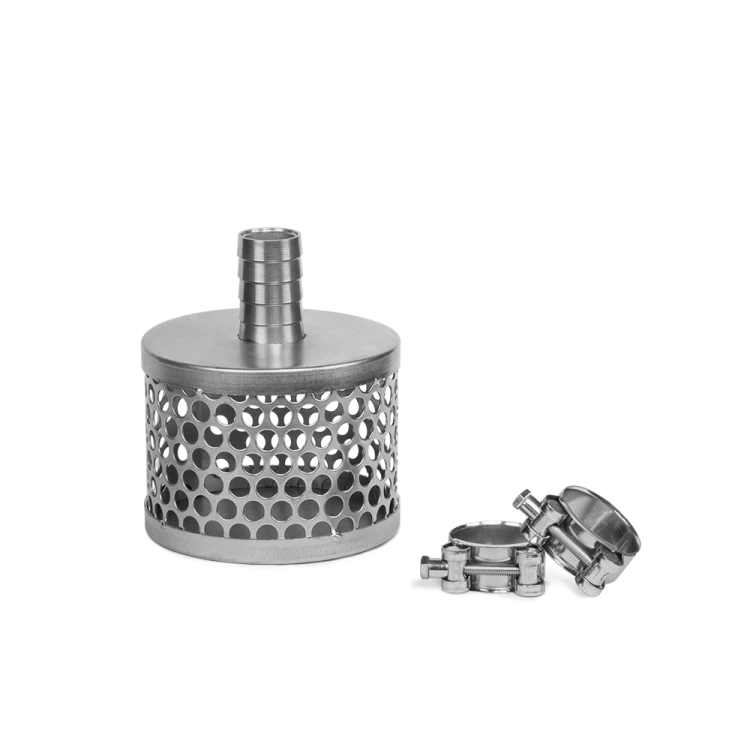 Kosz do węża ssącego 32 mm / 1 1/4"+ 2x GBS obejmy + 2x GBS obejmy
