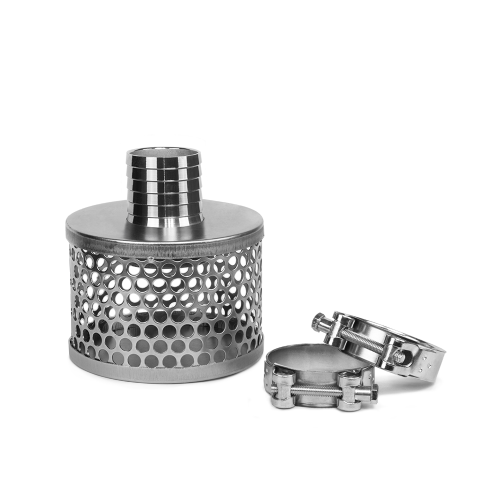Kosz do węża ssącego 50 mm / 2"+ 2x GBS obejmy + 2x GBS obejmy