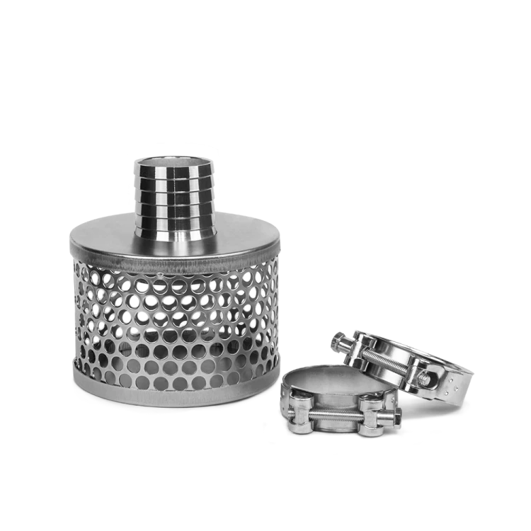 Kosz do węża ssącego 50 mm / 2"+ 2x GBS obejmy + 2x GBS obejmy