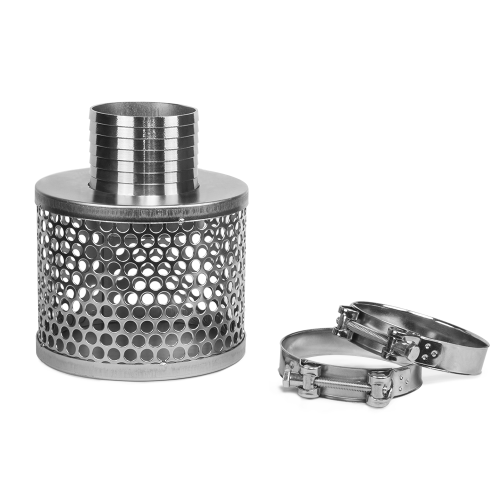 Kosz do węża ssącego 75 mm / 3"+ 2x GBS obejmy + 2x GBS obejmy