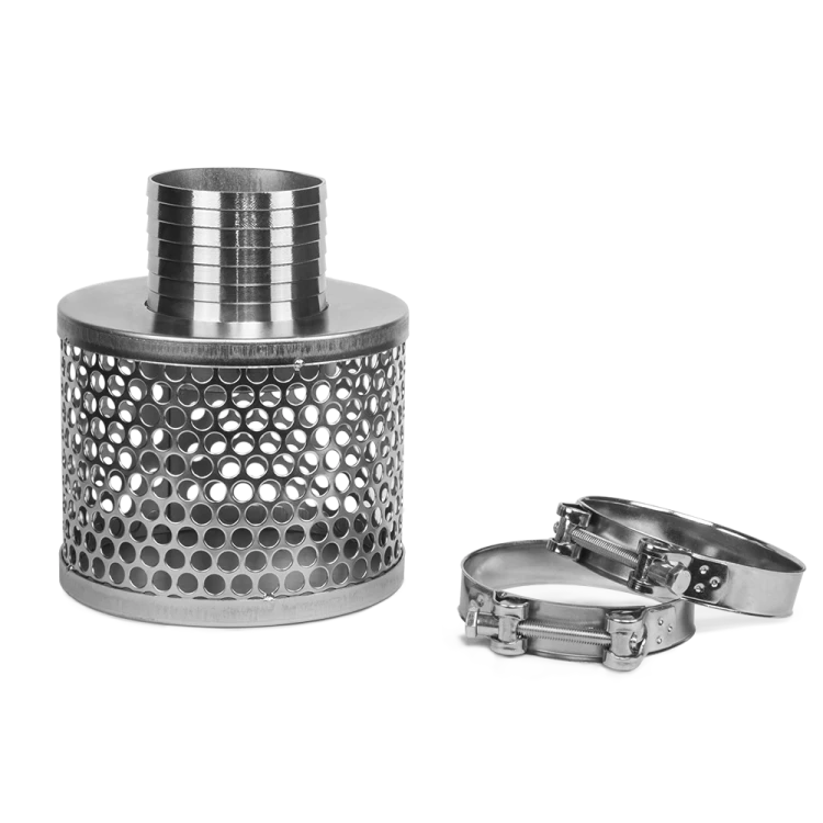 Kosz do węża ssącego 75 mm / 3"+ 2x GBS obejmy + 2x GBS obejmy