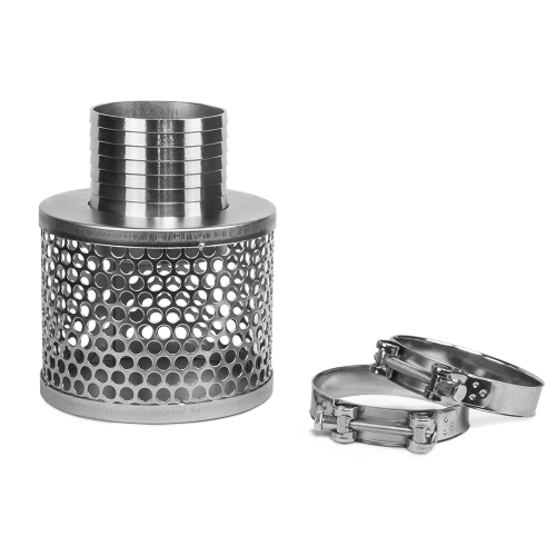 Kosz do węża ssącego 100 mm / 4"+ 2x GBS obejmy + 2x GBS obejmy