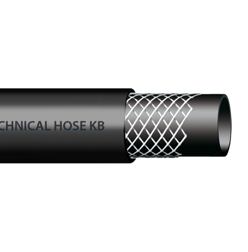 Wąż techniczny REFITTEX CRISTALLO 5*1,5mm/100m BLACK - BLACK