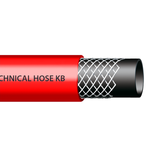 Wąż techniczny REFITTEX CRISTALLO 5*1,5mm/100m RED - RED