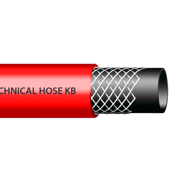 Wąż techniczny REFITTEX CRISTALLO 5*1,5mm/100m RED - RED