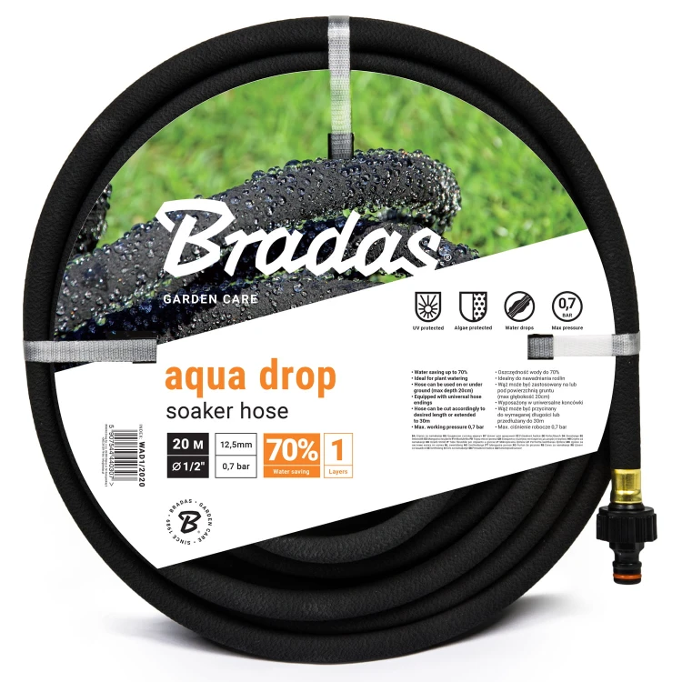Wąż nawadniający - AQUA-DROP  1/2" - 20m