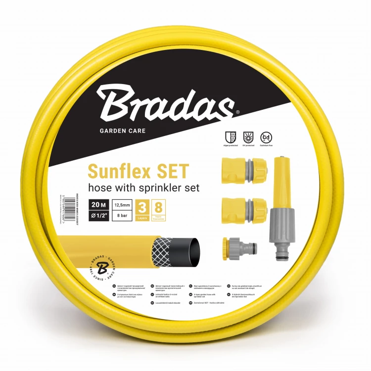 Zestaw do zraszania SUNFLEX 1/2" - 20m