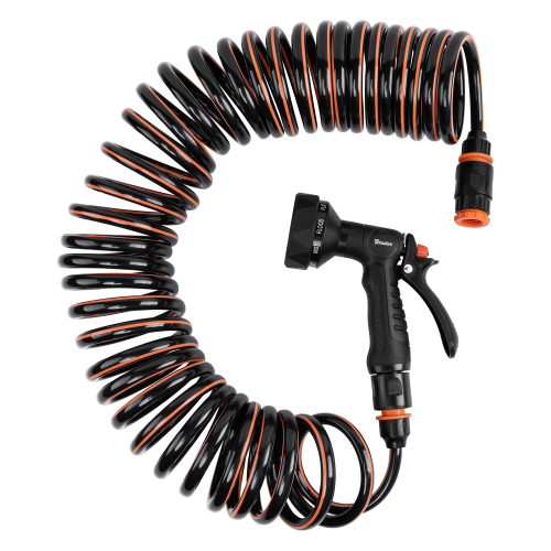 Zestaw z wężem spiralnym SPIRNG FLEX box 10m