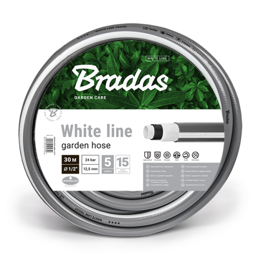 Wąż ogrodowy WHITE LINE  1/2" - 30m