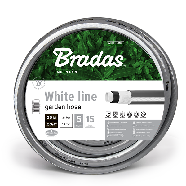 Wąż ogrodowy WHITE LINE  3/4" - 20m