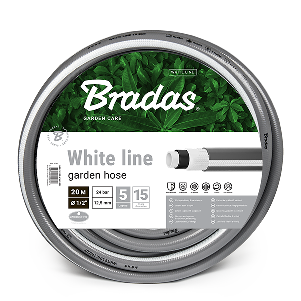 Wąż ogrodowy WHITE LINE  5/8" - 30m