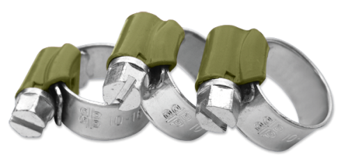 Opaska ślimakowa W1 FORCE szerokość 9mm / worek z naklejką 11-18mm / 100szt.