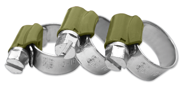 Opaska ślimakowa W1 FORCE szerokość 9mm / worek z naklejką 20-32mm / 50szt.