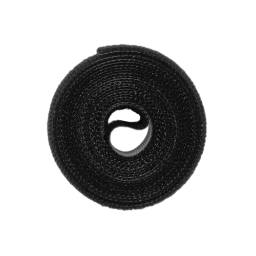 Wielofunkcyjna opaska - rzep black / ROLKA T / 12mm x 2m