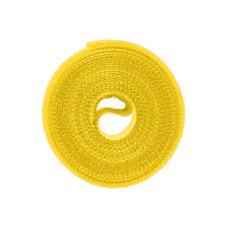 Wielofunkcyjna opaska - rzep yellow / ROLKA T / 12mm x 2m