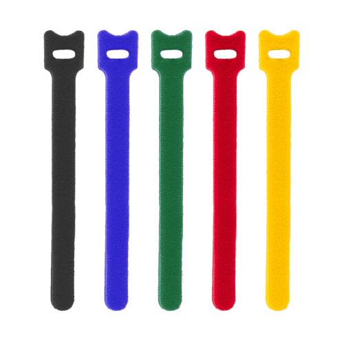 Wielofunkcyjna opaska - rzep TC multicolour - 10 sztuk 12x150mm