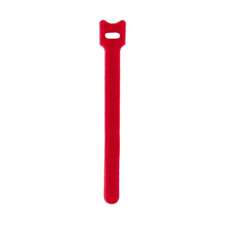 Wielofunkcyjna opaska - rzep TC red - 10 sztuk 12x150mm