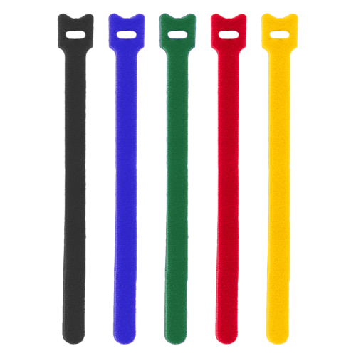 Wielofunkcyjna opaska - rzep TC multicolour - 10 sztuk 12x200mm