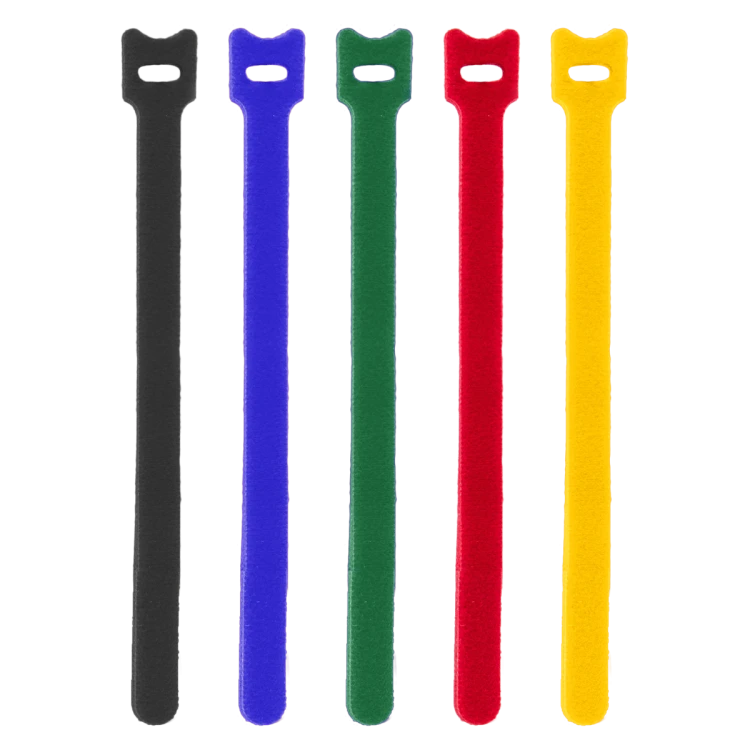 Wielofunkcyjna opaska - rzep TC multicolour - 10 sztuk 12x200mm