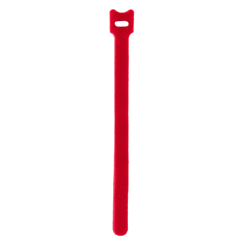 Wielofunkcyjna opaska - rzep TC red - 10 sztuk 12x200mm