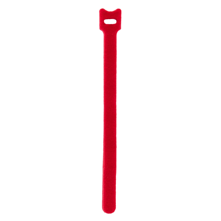Wielofunkcyjna opaska - rzep TC red - 10 sztuk 12x200mm