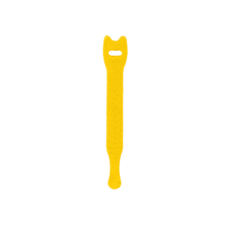 Wielofunkcyjna opaska - rzep TR yellow - 10 sztuk 10x100mm