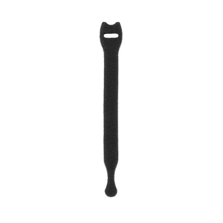 Wielofunkcyjna opaska - rzep TR czarna - 10 sztuk 12x150mm