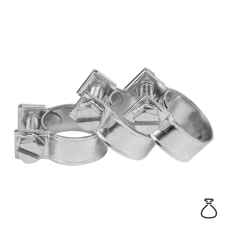 Opaska śrubowa W1 MINI szerokość 9mm / worek z naklejką 12-14mm / 100szt.