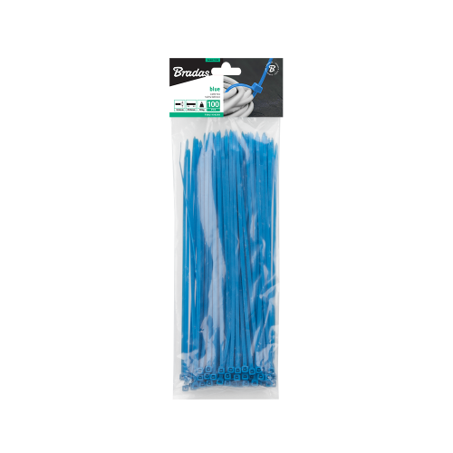 Taśma kablowa BLUE 100szt. 3,6 x 150mm
