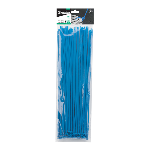 Taśma kablowa BLUE 100szt. 4,8 x 200mm