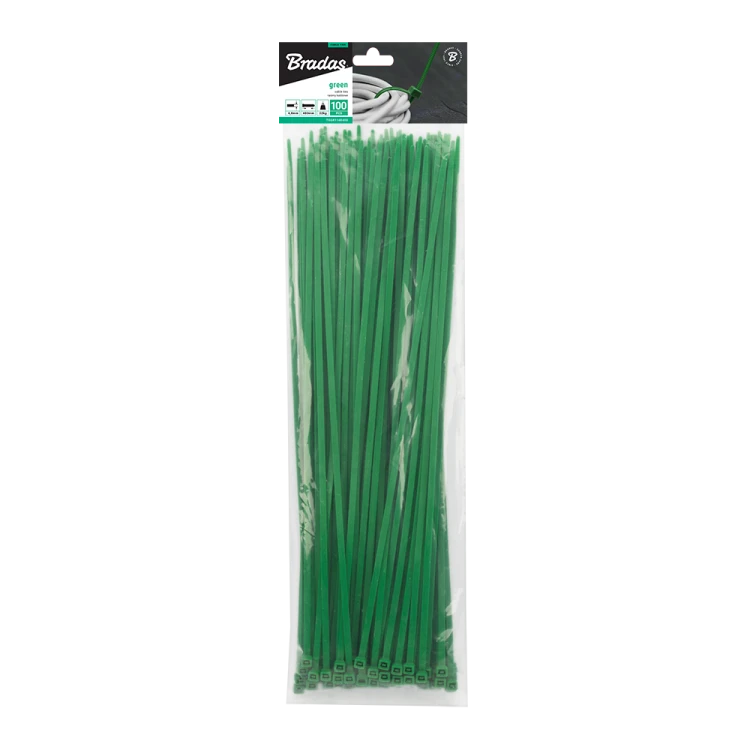 Taśma kablowa GREEN 100 szt. 4,8 x 300mm