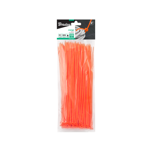 Taśma kablowa ORANGE 100szt. 3,6 x 300mm